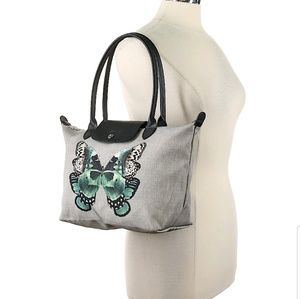 longchamp butterfly bag